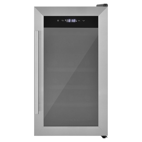 Винный шкаф Zugel ZTWF182DX нержавеющая сталь