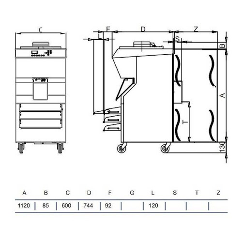 Пастеризатор STAF59 P400 W