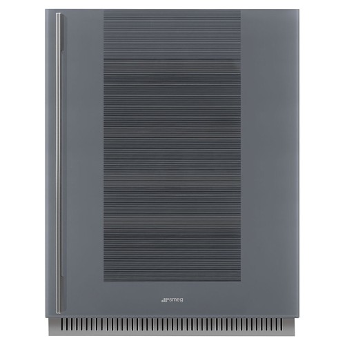 Винный шкаф SMEG CVI138RS3 (петли справа) серебристое стекло