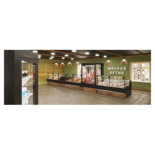 Витрина холодильная Lida Ispania SU (1280х1000х2035 мм)