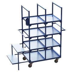 Тележка производственная MetallCart VK13 для подбора, 8 ячеек