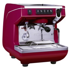 Кофемашина Nuova Simonelli Appia Life 1Gr V красная, высокая группа, автомат
