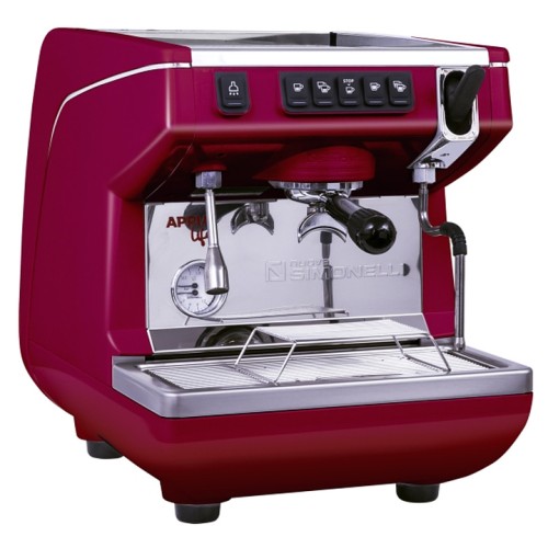 Кофемашина Nuova Simonelli Appia Life 1Gr V красная, высокая группа, автомат
