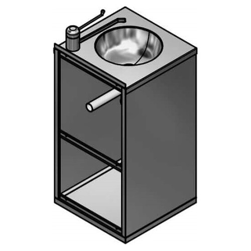 Рукомойник Oceanus 7-008.16 (нерж. сталь)