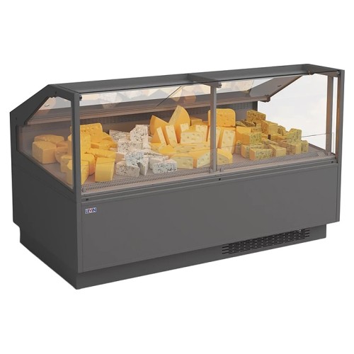 Витрина холодильная Levin DELLA 375 3750х1110х1180 мм (выносной агрегат) без боковин
