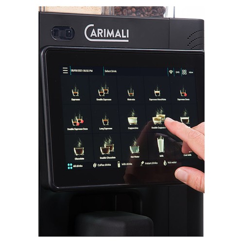 Кофемашина Carimali SilverAce Plus SAPL-01-02-02 (2 бункера для зерна + 2 для порошков)