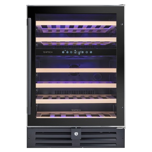Винный шкаф Temptech Premium WPQ60DCB двухзонный