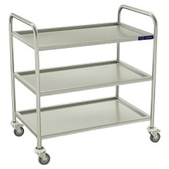 Тележка сервировочная KAYMAN ТС-24/390-А 3 яруса