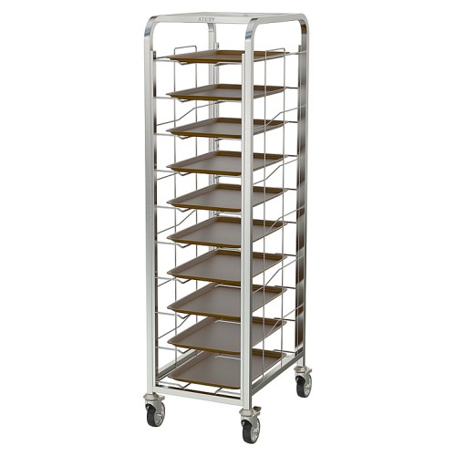 Тележка-шпилька для подносов ATESY КШП-Л-1.12-350.600-02