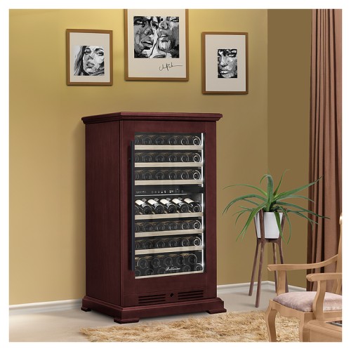 Винный шкаф MEYVEL MV77PRO-KBT2 Спелая вишня