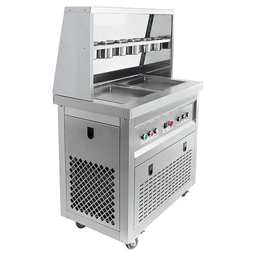 Фризер для жареного мороженого Foodatlas KCB-2F (контейнеры, световой короб)