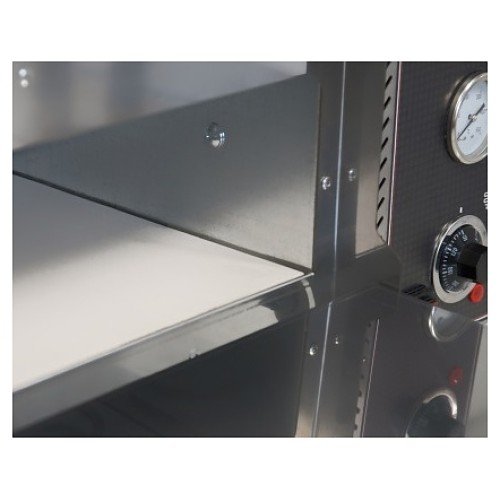 Печь для пиццы Luxstahl ПЭП-4 со стеклом