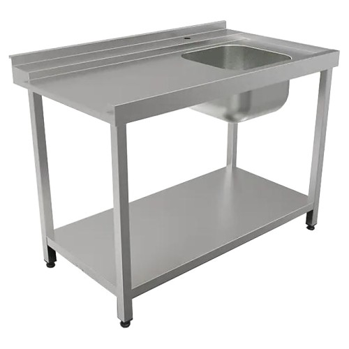 Стол для посудомоечной машины КОБОР СПМ/2-120/70/П