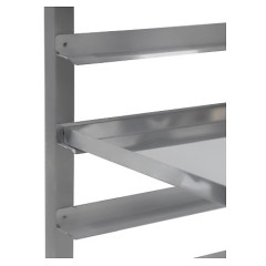 Тележка-шпилька для противней Luxstahl ТШГ-6 (600x400) нерж. с рабочей поверхностью