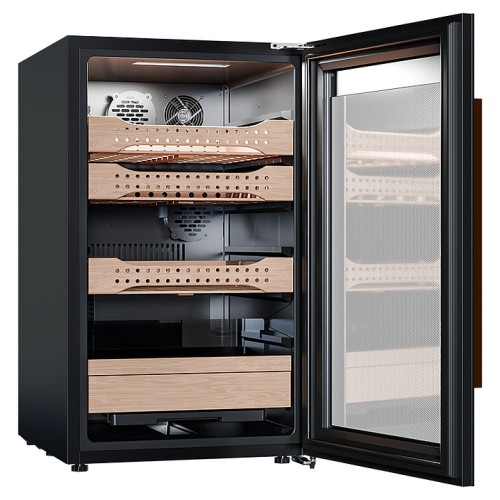 Шкаф для сигар MEYVEL MC-120BK (PRO)