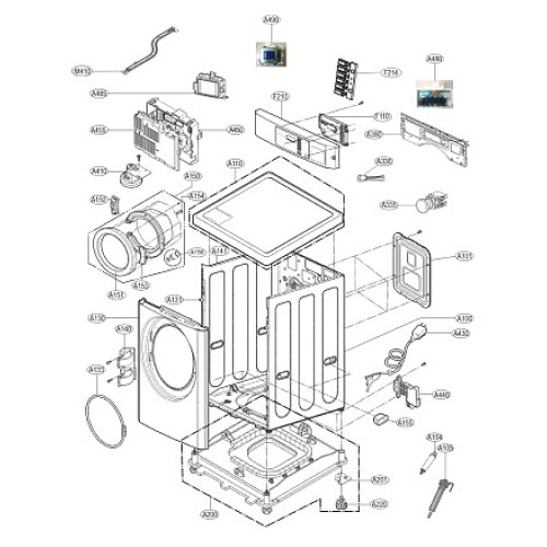 Стиральная машина LG WD-M0C7FD3S (single) 15 кг