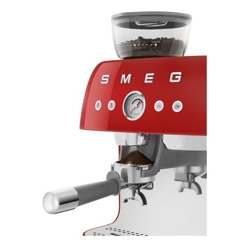 Эспрессо кофемашина SMEG EGF03RDEU красная