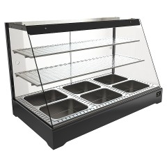 Витрина тепловая КОБОР CR2-117H Black