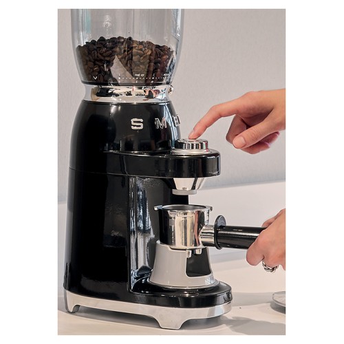 Кофемолка SMEG CGF11BLEU черная