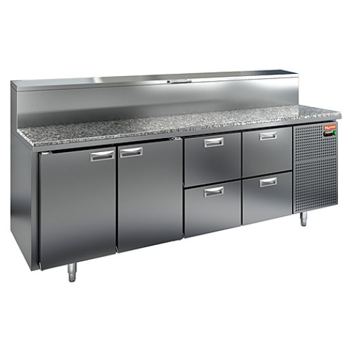 Стол для пиццы HICOLD PZ2-1122/GN (1/6) камень