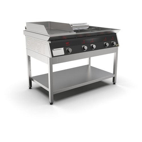 Плита индукционная комбинированная SMART INDUCTION K76-5PKB (с грилем)