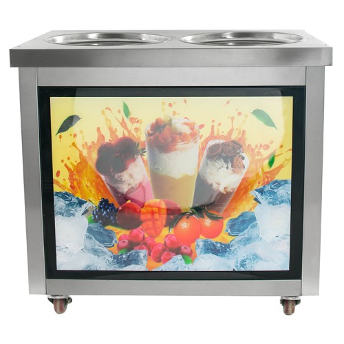 Фризер для жареного мороженого Foodatlas KCB-2Y (световой короб)