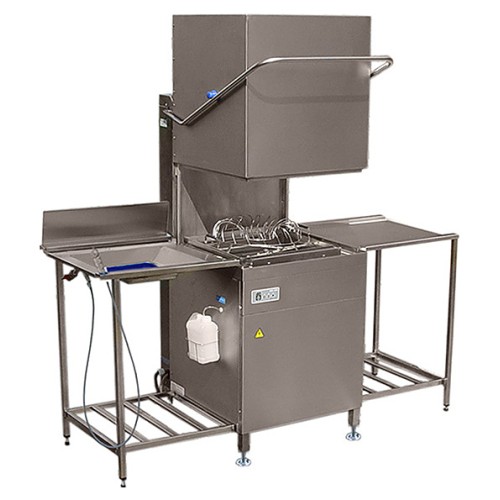 Купольная посудомоечная машина ГродТоргМаш МПУ-700-01 (со столами загрузки и разгрузки)