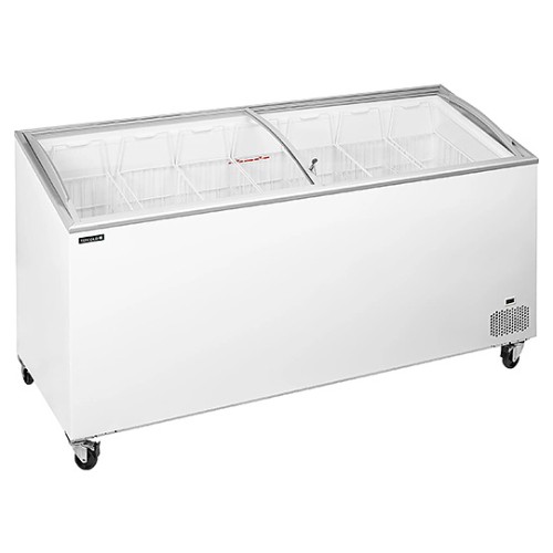 ЛАРЬ МОР.СО СТЕКЛ.КРЫШ.TEFCOLD IC551SCEB