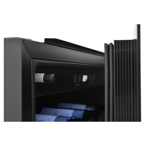 Винный шкаф Zugel ZCWI280B черный
