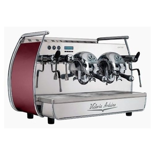 Кофемашина Victoria Arduino Adonis 2 Gr красная, высокие группы