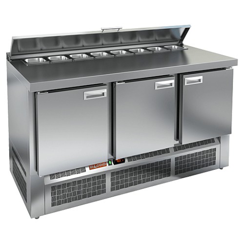 Стол для салатов HICOLD SLE2-111SN (1/6) без крышки