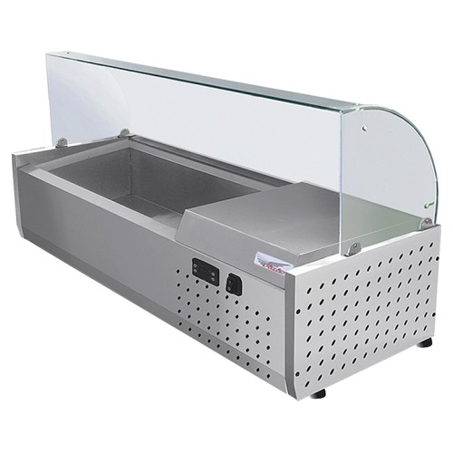 Витрина холодильная Finist ToppingBox НХВсм-4,5 с моллированным стеклом