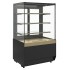 Витрина кондитерская Carboma KC70 VM 0,9-1 Light версия 2.0 (Bronze 9005/0109)