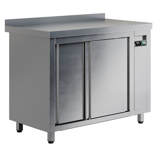 Стол тепловой Restoinox Т-СПЗК-12/7-Б закрытый с бортом