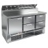 Стол для пиццы HICOLD PZE2-122/GN (1/6H)