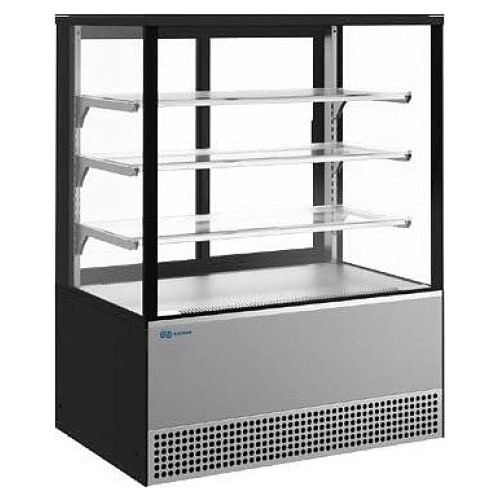 Витрина кондитерская KAYMAN KВК-950М ЛЮКС КВАДРО черная