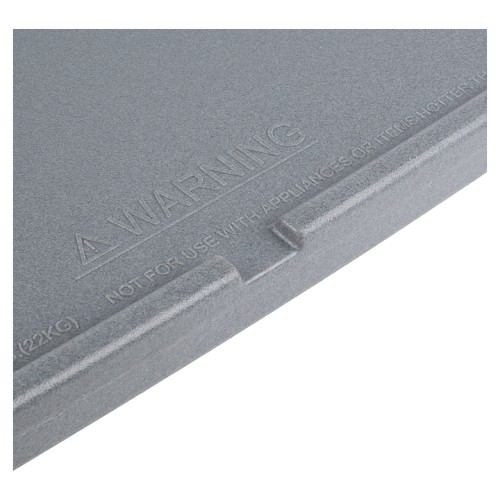 Стол концевой для подносов Cambro VBRTBL 191 гранитно-серый