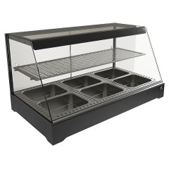 Витрина тепловая КОБОР CR1-117H черная