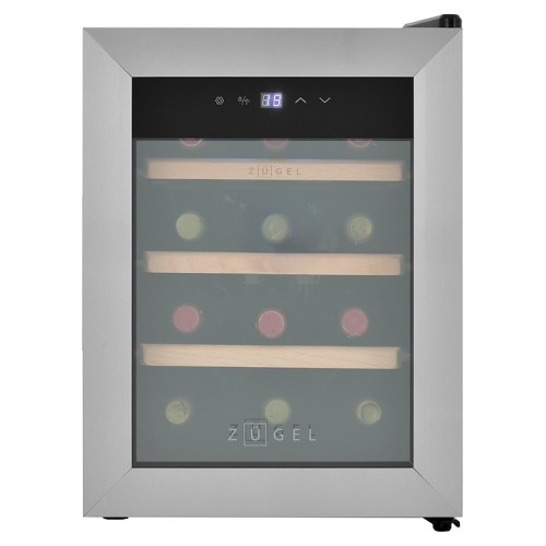 Винный шкаф Zugel ZTWF121B черный