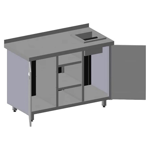 Барная станция Restoinox БСНКР-12/7-БП с нок-бокс