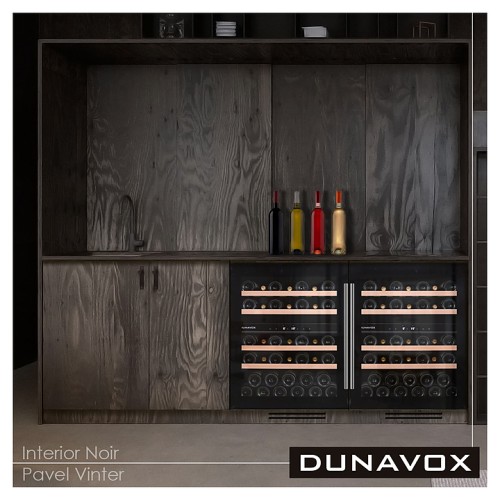 Винный шкаф Dunavox DAU-39.121DB