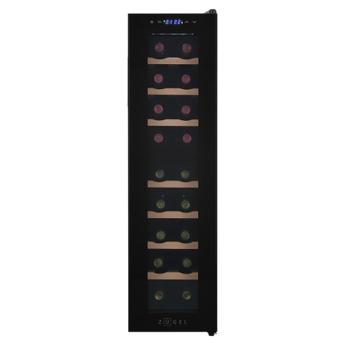 Винный шкаф Zugel ZTWF181DB черный