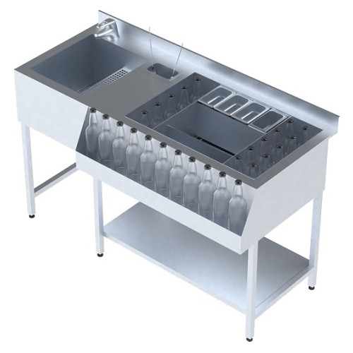 Станция коктейльная BARMADE Классика (1500х600(700)х900 мм)