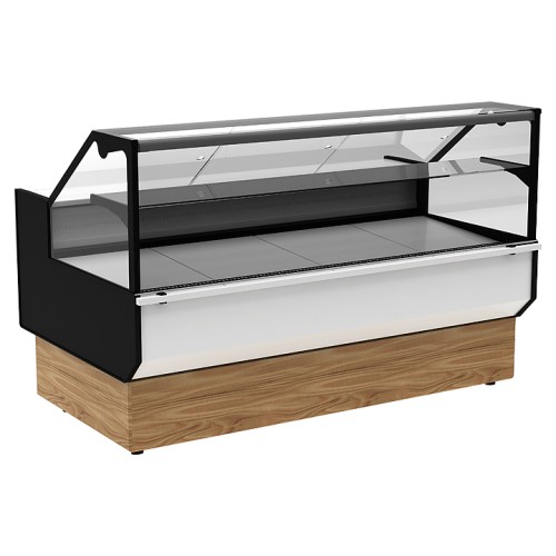 Витрина холодильная Carboma Palm 2 GC95 SV 1,5-1 (ВХСр-1,5 Palm 2 GC95 KombiLux) (статика)