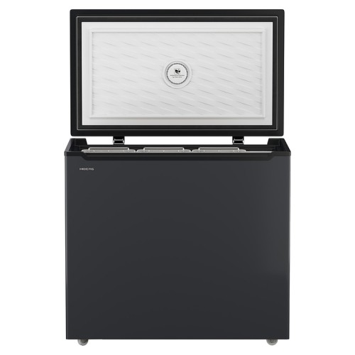 Ларь морозильный Hiberg PF 25 NFXd темно-серый