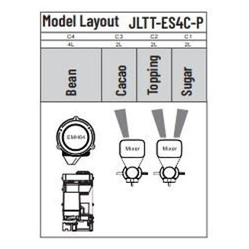 Кофемашина Jetinno JLTT-ES4C-P
