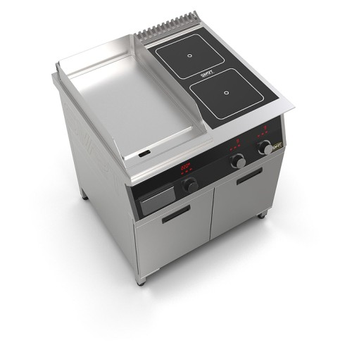 Плита индукционная комбинированная SMART INDUCTION K74-5KPB (с грилем)
