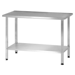 Стол производственный Mecon Norma Ral СПРн 1500х800х860 мм, сплошная полка, ножка профильная