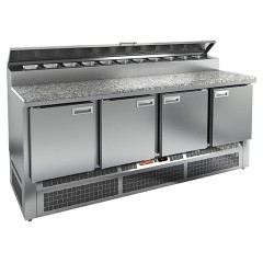 Стол для пиццы HICOLD PZE2-1111/GN (1/6H) камень
