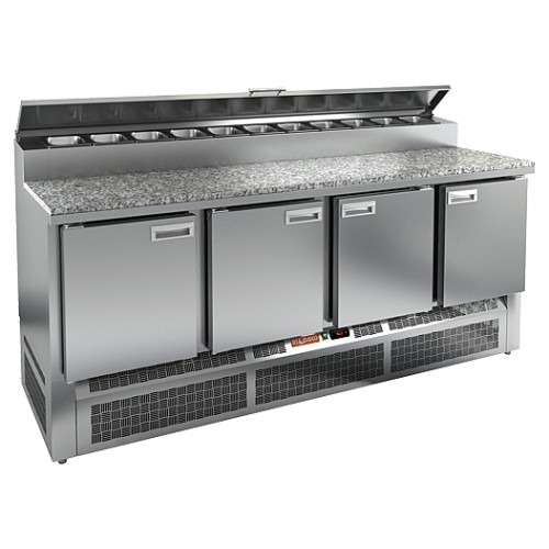 Стол для пиццы HICOLD PZE2-1111/GN (1/6H) камень